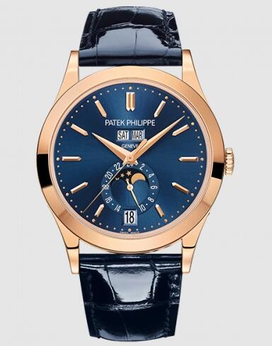 Replica Watch Patek Philippe Annual Calendar 5396 Rose Gold Blue 5396R-014